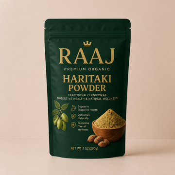 RAAJ Organic Haritaki Powder - 200g