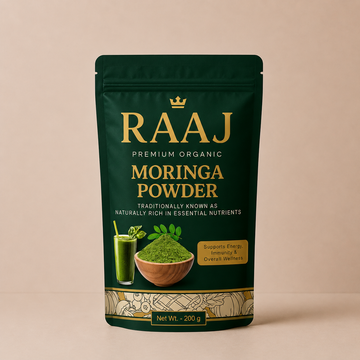 RAAJ Organic Moringa Powder - 200g