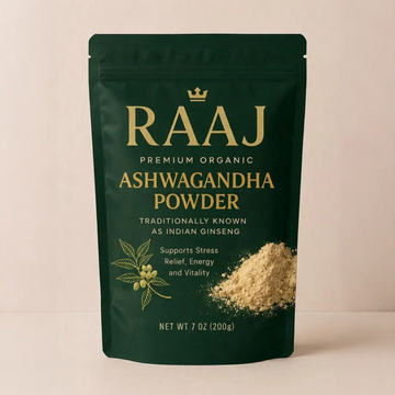 RAAJ Organic Ashwagandha Powder – 200g