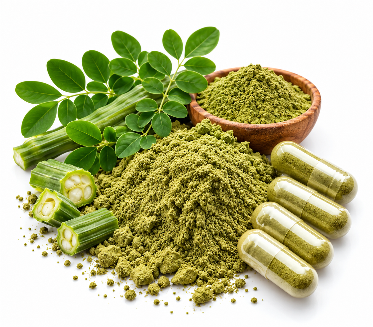 RAAJ Organic Moringa Powder - 200g